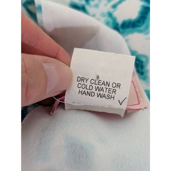 Love...Ady Women's Multi-Color Sleeveless Tie Neck Turquoise Maxi Dress Small - Picture 8 of 8